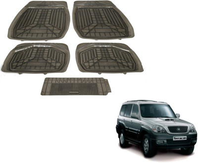MOCKHE PVC (Polyvinyl Chloride) Standard Mat For  Hyundai Terracan(Grey)