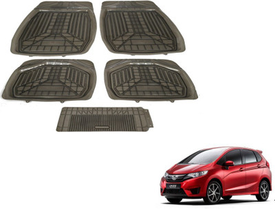MOCKHE PVC (Polyvinyl Chloride) Standard Mat For  Honda Jazz(Grey)