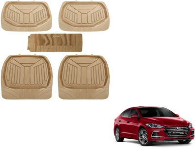 MOCKHE PVC (Polyvinyl Chloride) Standard Mat For  Hyundai Elantra(Beige)