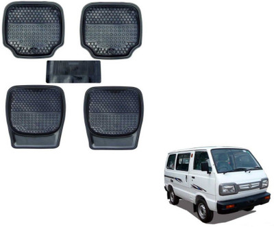 MOCKHE PVC (Polyvinyl Chloride) Standard Mat For  Maruti Suzuki Omni(Black)