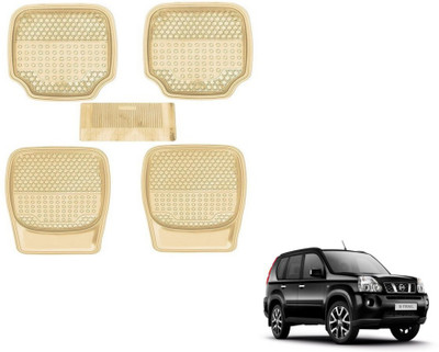 MOCKHE PVC (Polyvinyl Chloride) Standard Mat For  Nissan X-Trail(Beige)