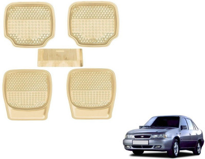 MOCKHE PVC (Polyvinyl Chloride) Standard Mat For  Daewoo Cielo(Beige)