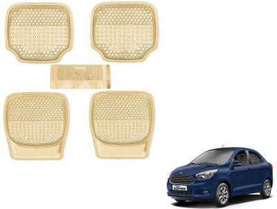 MOCKHE PVC (Polyvinyl Chloride) Standard Mat For  Ford Aspire(Beige)