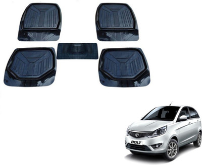 MOCKHE PVC (Polyvinyl Chloride) Standard Mat For  Tata Bolt(Black)