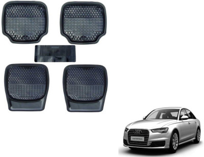 MOCKHE PVC (Polyvinyl Chloride) Standard Mat For  Audi A6(Black)