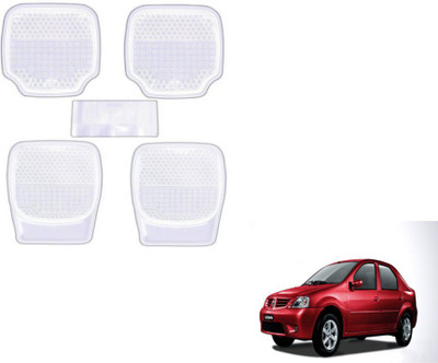 MOCKHE PVC (Polyvinyl Chloride) Standard Mat For  Mahindra Logan(Clear)