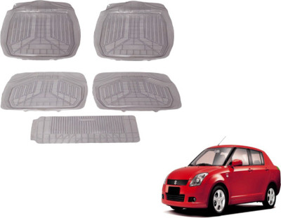 MOCKHE PVC (Polyvinyl Chloride) Standard Mat For  Maruti Suzuki Swift Dzire(Clear)