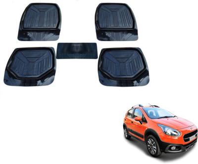 MOCKHE PVC (Polyvinyl Chloride) Standard Mat For  Fiat Avventura(Black)