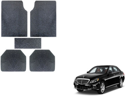 MOCKHE Rubber, Plastic Standard Mat For  Mercedes Benz E-Class(Grey)
