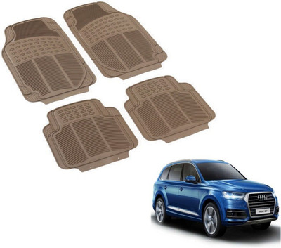 MOCKHE PVC (Polyvinyl Chloride) Standard Mat For  Audi Q7(Beige)