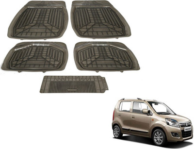 MOCKHE PVC (Polyvinyl Chloride) Standard Mat For  Maruti Suzuki WagonR Stingray(Grey)