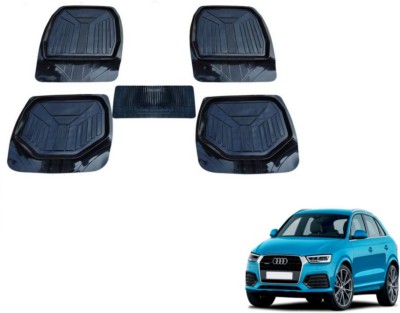 MOCKHE PVC (Polyvinyl Chloride) Standard Mat For  Audi Q3(Black)