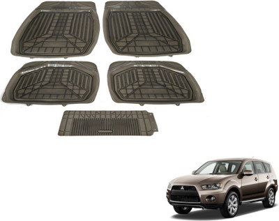MOCKHE PVC (Polyvinyl Chloride) Standard Mat For  Mitsubishi Outlander(Grey)
