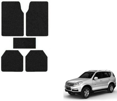 MOCKHE Rubber, Plastic Standard Mat For  SsangYong Rexton(Black)