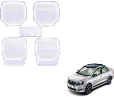 MOCKHE PVC (Polyvinyl Chloride) Standard Mat For  Skoda Rapid(Clear)