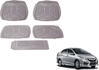 MOCKHE PVC (Polyvinyl Chloride) Standard Mat For  Honda New City(Clear)