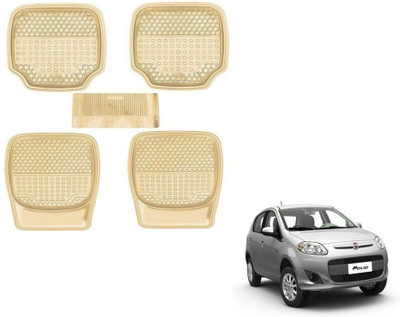 MOCKHE PVC (Polyvinyl Chloride) Standard Mat For  Fiat Palio(Beige)