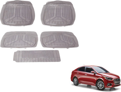 MOCKHE PVC (Polyvinyl Chloride) Standard Mat For  Hyundai Verna(Clear)