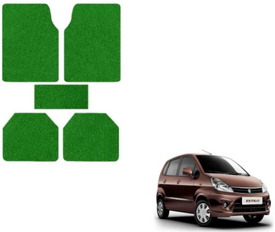 MOCKHE Rubber, Plastic Standard Mat For  Maruti Suzuki Zen(Green)