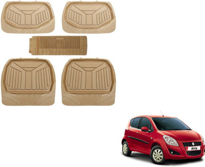 MOCKHE PVC (Polyvinyl Chloride) Standard Mat For  Maruti Suzuki Ritz(Beige)