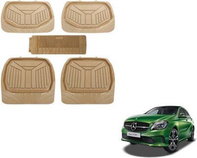 MOCKHE PVC (Polyvinyl Chloride) Standard Mat For  Mercedes Benz A-Class(Beige)