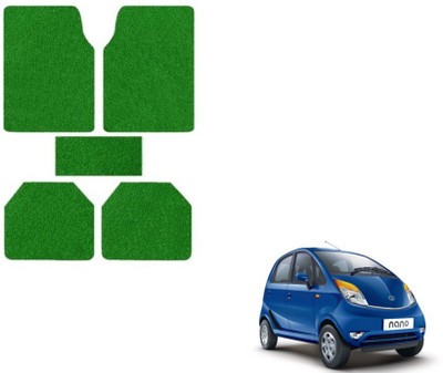 MOCKHE Rubber, Plastic Standard Mat For  Tata Nano(Green)