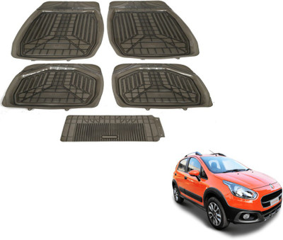 MOCKHE PVC (Polyvinyl Chloride) Standard Mat For  Fiat Avventura(Grey)