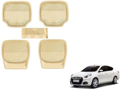 MOCKHE PVC (Polyvinyl Chloride) Standard Mat For  Renault Scala(Beige)