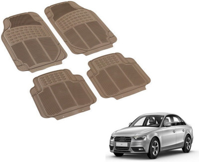 MOCKHE PVC (Polyvinyl Chloride) Standard Mat For  Audi A4(Beige)