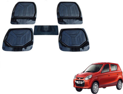 MOCKHE PVC (Polyvinyl Chloride) Standard Mat For  Maruti Suzuki Alto 800(Black)