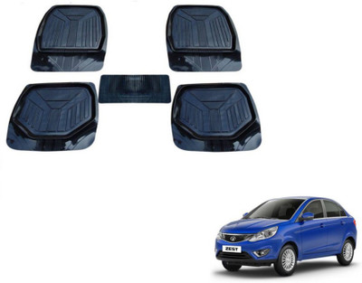 MOCKHE PVC (Polyvinyl Chloride) Standard Mat For  Tata Zest(Black)