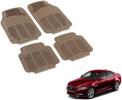 MOCKHE PVC (Polyvinyl Chloride) Standard Mat For  Jaguar XF(Beige)