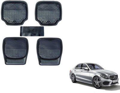MOCKHE PVC (Polyvinyl Chloride) Standard Mat For  Mercedes Benz C-Class(Black)