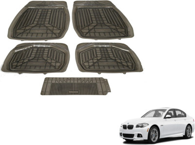 MOCKHE PVC (Polyvinyl Chloride) Standard Mat For  BMW 525i(Grey)