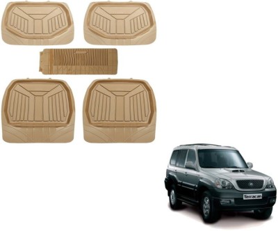 MOCKHE PVC (Polyvinyl Chloride) Standard Mat For  Hyundai Terracan(Beige)