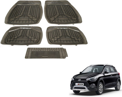 MOCKHE PVC (Polyvinyl Chloride) Standard Mat For  Hyundai i20(Grey)
