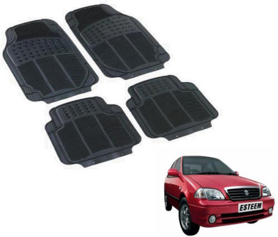 MOCKHE PVC (Polyvinyl Chloride) Standard Mat For  Maruti Suzuki Esteem(Black)