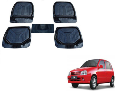 MOCKHE PVC (Polyvinyl Chloride) Standard Mat For  Maruti Suzuki Zen(Black)