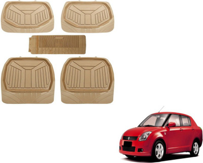 MOCKHE PVC (Polyvinyl Chloride) Standard Mat For  Maruti Suzuki Swift Dzire(Beige)