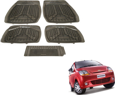 MOCKHE PVC (Polyvinyl Chloride) Standard Mat For  Chevrolet Spark(Grey)