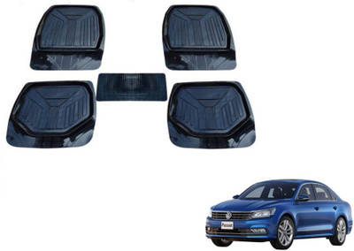 MOCKHE PVC (Polyvinyl Chloride) Standard Mat For  Volkswagen Passat(Black)