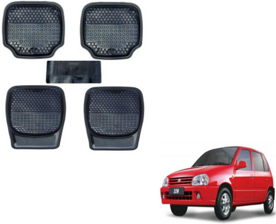 MOCKHE PVC (Polyvinyl Chloride) Standard Mat For  Maruti Suzuki Zen(Black)