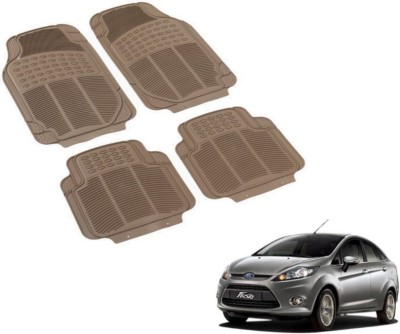 MOCKHE PVC (Polyvinyl Chloride) Standard Mat For  Ford Fiesta(Beige)