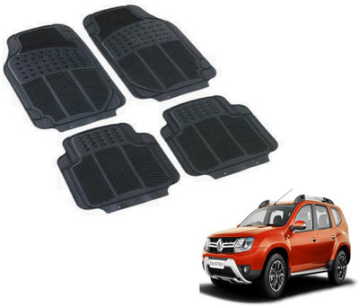 MOCKHE PVC (Polyvinyl Chloride) Standard Mat For  Renault Duster(Black)