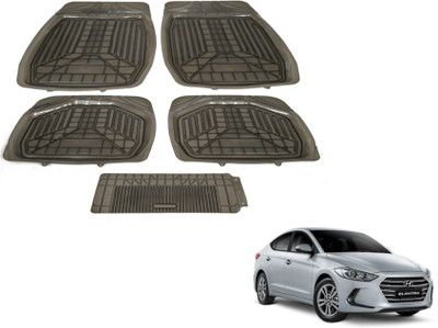 MOCKHE PVC (Polyvinyl Chloride) Standard Mat For  Hyundai Elantra(Grey)