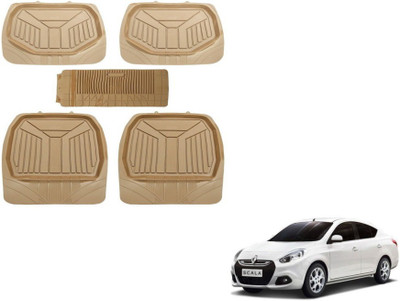 MOCKHE PVC (Polyvinyl Chloride) Standard Mat For  Renault Scala(Beige)