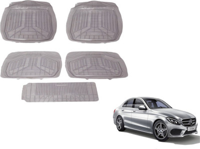 MOCKHE PVC (Polyvinyl Chloride) Standard Mat For  Mercedes Benz C-Class(Grey)