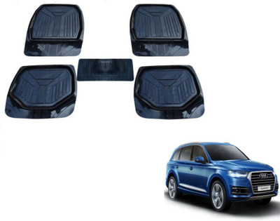 MOCKHE PVC (Polyvinyl Chloride) Standard Mat For  Audi Q7(Black)