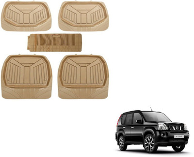 MOCKHE PVC (Polyvinyl Chloride) Standard Mat For  Nissan X-Trail(Beige)