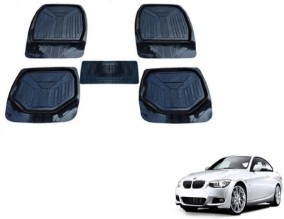 MOCKHE PVC (Polyvinyl Chloride) Standard Mat For  BMW 320D(Black)